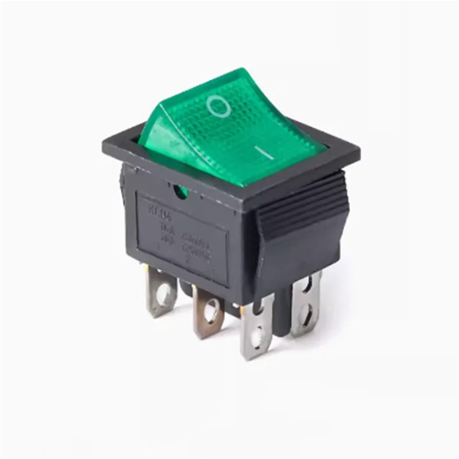 Interruptor KCD4 6 pines ON-OFF-ON selector de 3 posiciones 16A 250VAC para motor electrico 3
