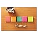 Post-it Notes 3x3 in 5 Pads America's #1 Favorite Sticky Notes, Poptimistic, Bright Colors, Clean Removal, Recyclable (655-5UC)