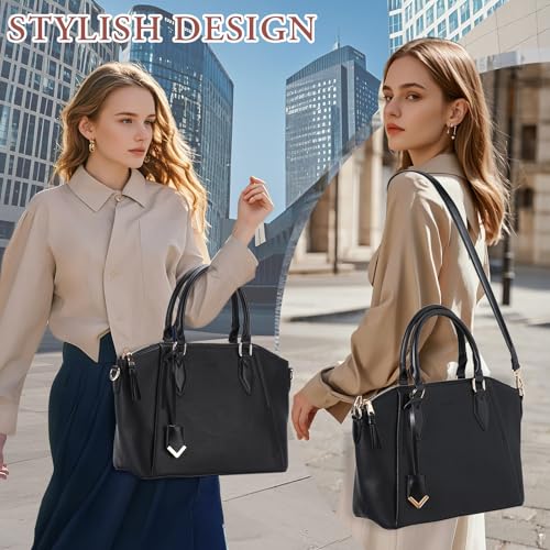 VX VONXURY Hobo Bag for Women, Fashion Tote Handbag Ladies Faux Leather Shoulder Bag with Adjustable Long Strap - Image 6