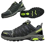 Goodyear Sicherheitsschuhe 1503WT - S1P - Schwarz/Grau/Neon-Gelb - Exklusive Work-Trade Edition Größe 42