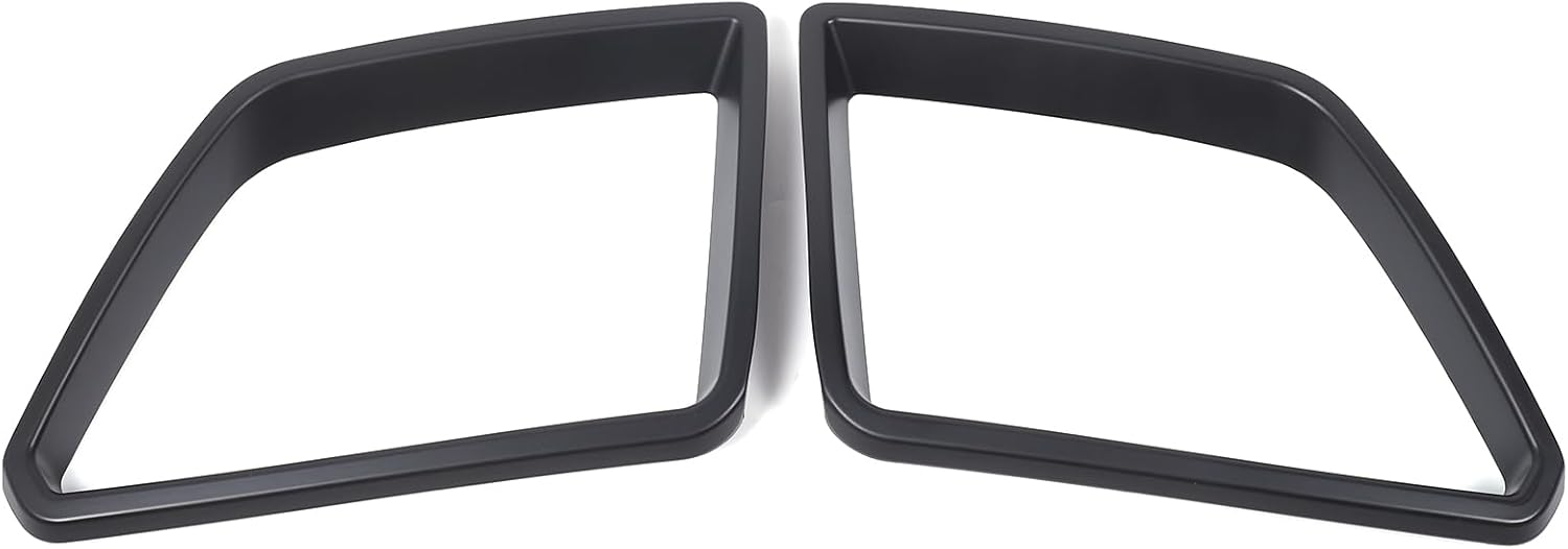 Car ABS Front Bumper Grille Trim Frame,Compatible with Pontiac G8 2008 2009,Front Bumper Grilles Protect Cover,Car Outer Accessories (Gloss Black)