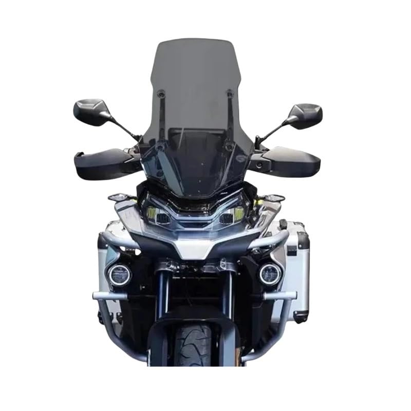 Pare-brise moto 52cm pour 800 MT gris de protection