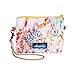 KAVU Renrose Crossbody Wallet with Rope Strap - Floral Coral