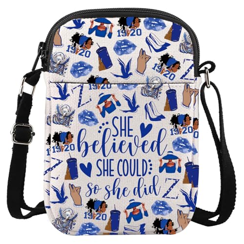 Sac à bandoulière Finer Women 1920 Sorority de style rétro