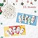 Whaline Christmas Nail Art Stickers 3D Self-Adhesive Stickers Santa Claus Reindeer Xmas Tree Decals for Women Girls Manicure DIY or Nail Salon, 11 Sheets