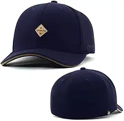 Boné Anth Co Aba Curva Original Fechado Azul Marinho