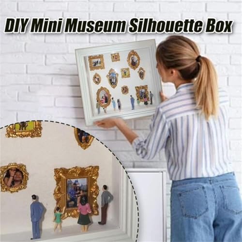 Mini caja de silueta de museo ideal para personalizar rincones del hogar con estilo 5