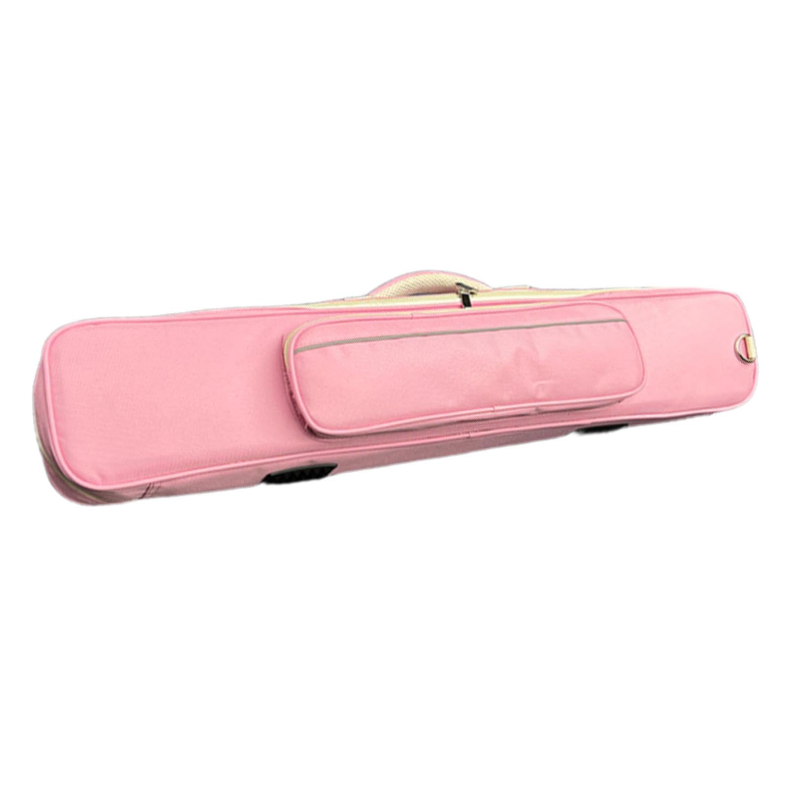 Baoblaze Estuche para Tacos de Billar, Bolsa con Cremallera 1/2 Pulgada, Rosa
