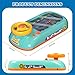 Meuytrg Car Racing Adventure Toy with Steering Wheel, Racing Adventure Car Steering Wheel Driving Games for Age 3+ Year Old with Musical, for Boys and Girls Interactive Educational Birthday Gift