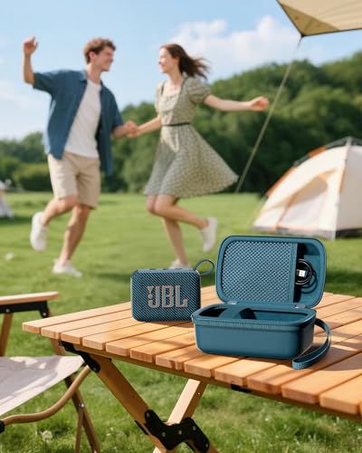 Image of ProCase Hard Travel Case for JBL Go 5 /4 /3 /Go 3 Eco Ultra -Blue