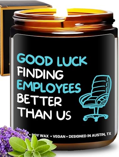 Funny Boss Men Candle, Boss Gifts for Men, Best Supervisor Presents, National Bosses Day Presents,...