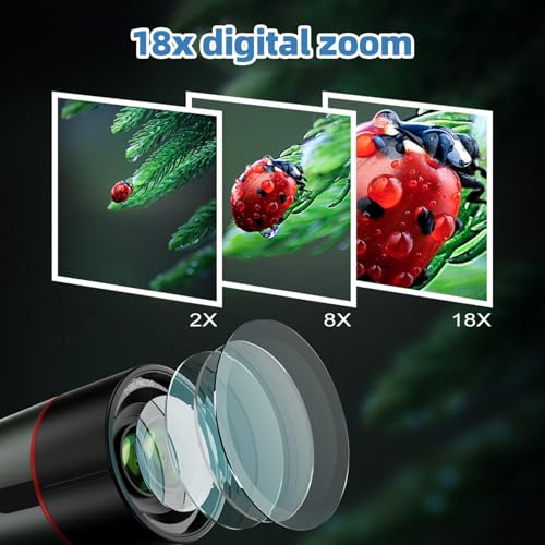 Telescopio Digital Fabater con Cámara 4K y Zoom 18X miniatura 5