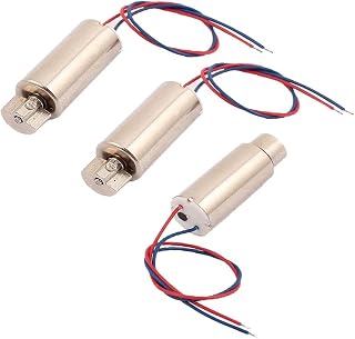 New Lon0167 3Pcs DC 1.5V-4.5V 50000RPM High Speed Vibration Motor Magnetic 716 Coreless Motor(3Pcs DC 1.5V-4.5V 50000RPM High Speed â€‹â€‹Vibration 716 Coreless