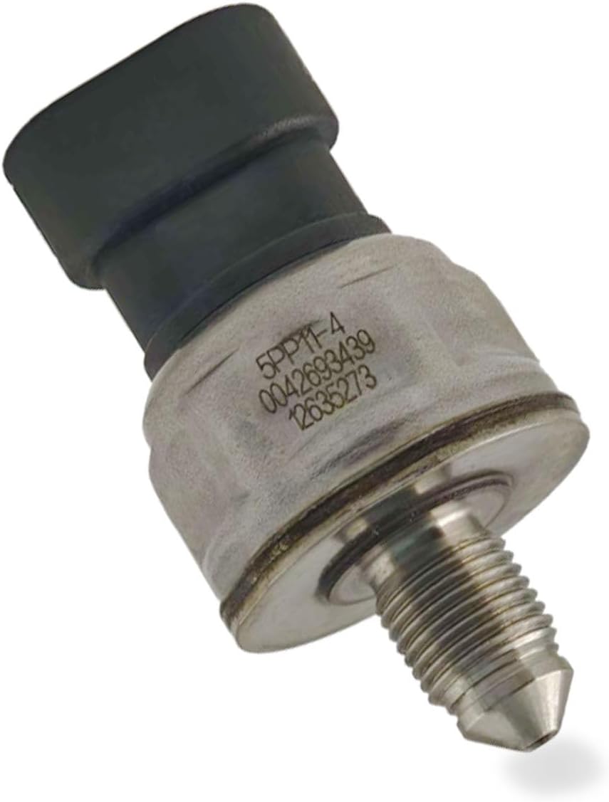 Fuel Pressure Sensor, Fuel Injection Fuel Rail Pressure Sensor Compatible with GMC Terrain 2011-2017, Chevy Equinox 2011-2017, Cadillac SRX 2011-2016, Buick Regal 2011-2017, 2.4L 3.0L 3.6L