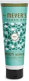 Mrs. Meyer's Exfoliating Body Scrub, Sugar Scrub that Leaves Skin Feeling Hydrated & Fresh, Made with Essential Oils, Basi...