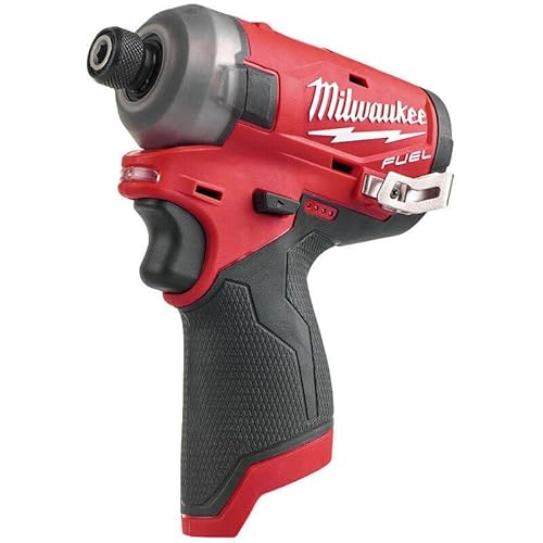 Milwaukee Impact Driver MILWAUKEE M12 Fuel - Surge -FQID-0 12 V - Without Battery or Charger 4933464972 (M12FQID-0), Black