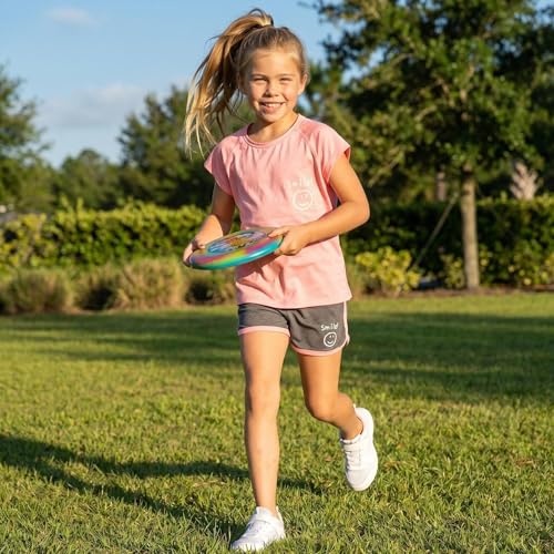 Image of Girls Short Sets with Athletic Shorts and Workout Tops Quick Dry Athletic Clothing Sets 6-13 Years