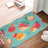 Alfombra multiusos: esta alfombra de baño se puede usar en la sala de estar, la cocina, el dormitorio o el baño. Se pueden usar para decoraciones del hogar y entradas de puertas, lo que puede hacer que su hogar sea más atractivo y decorativo