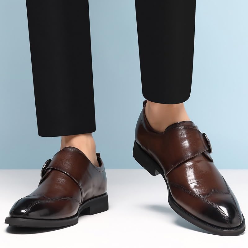 Dress Formal Shoes for Men Slip On Men Business Dress Shoes Hasp Formal Leather Shoes for Men Oxfords Footwear Male Oxfords Men Leather Shoes Loafers3