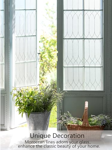 Jahoot Vinilo Adhesivo para Ventanas 17.7x78.7 pulgadas miniatura 2