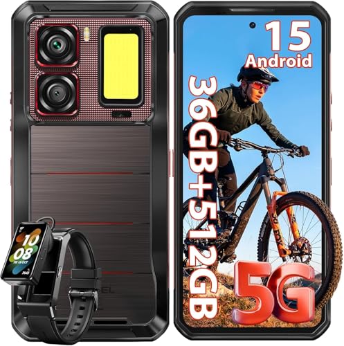 OUKITEL WP300 Smartphone Rugged 5G, Android 15, Batteria 16000mAh, 36GB+512GB,