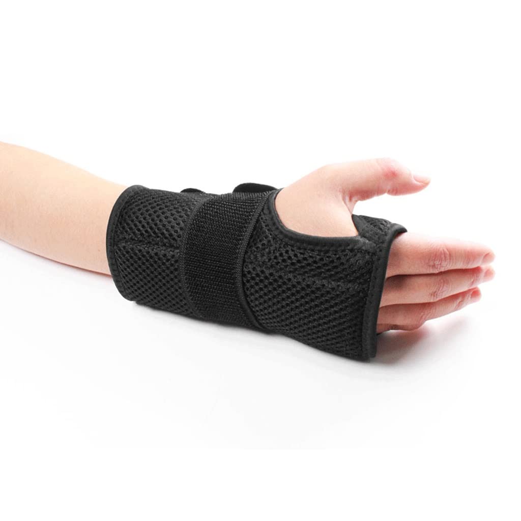 Splint Bracer Belt Carpal Tunnel Hand Wrist Support Brace Useful Breathable Mesh Bandage Wrist Protecto Right Small