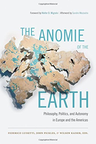 The Anomie of the Earth by Federico Luisetti (2015-04-30)