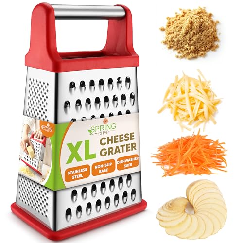 Spring Chef 4-Sided Box Grater