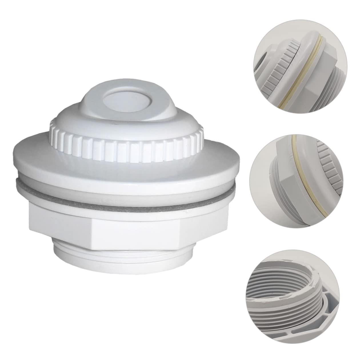 2 Stücke Pool Einlass Düse Spa Pool Stream Fitting Stream Rückkehr Jet Fitting Ätherisches Reparatur Zubehör