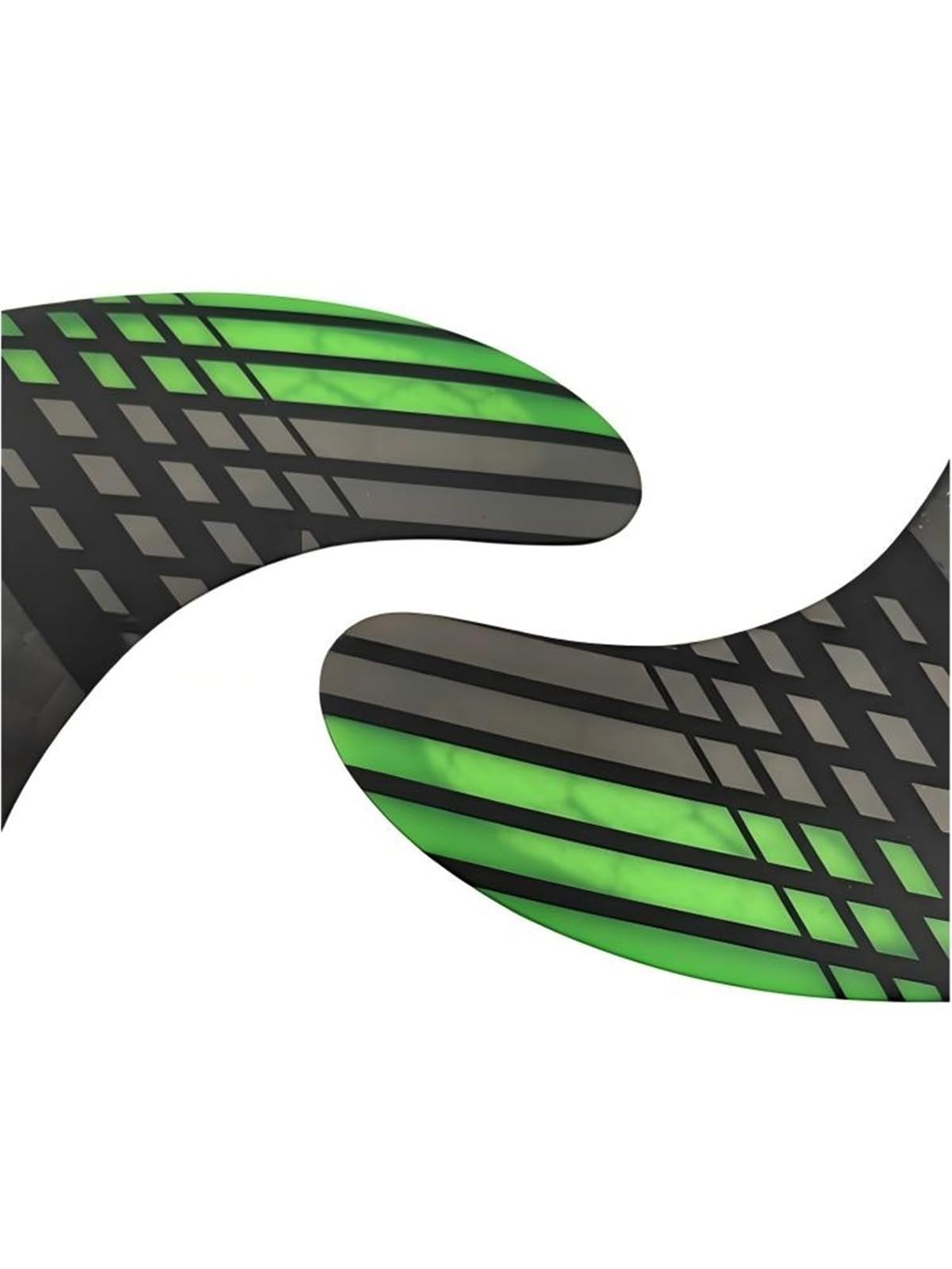 Aletas for Tablas de Surf S/M/L Tab Honeycomb Fibra Carbono Fácil de reemplazar