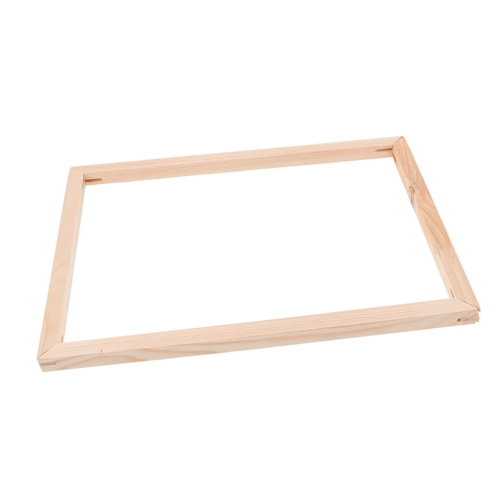 Beatifufu 40x50cm Solid Wood Picture Frame DIY Canvas Frame Kit for Oil Paintings Canvas Stretcher Bars Strong and Stable