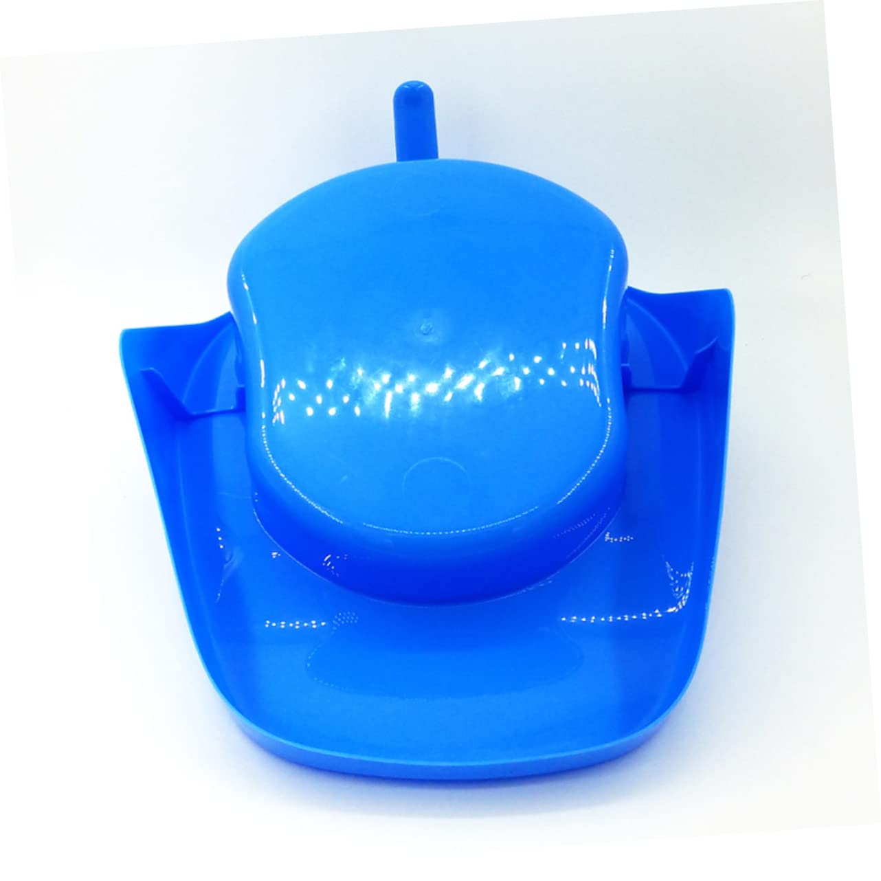 NOLITOY Practical Handled Bedpan Urinal Lid for Elderly Bedridden Fracture Care Non-Slip Design