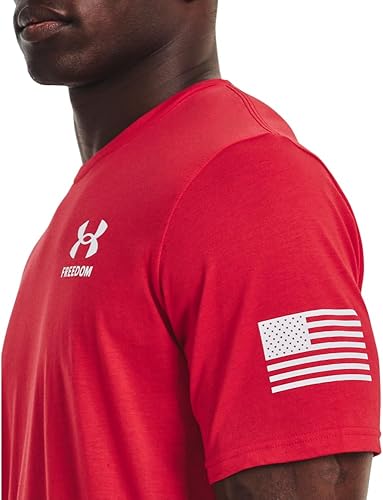 Vista 4 de Under Armour - New Freedom Flag Camiseta para hombres, diseño de bandera Freedom