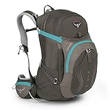 Osprey Packs Women's Mira AG 34 Hydration Pack, Misty Grey, Small/Medium