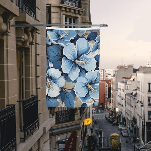 Drapeau extérieur 1,2x1,8 m hibiscus double face avec œillets - 6