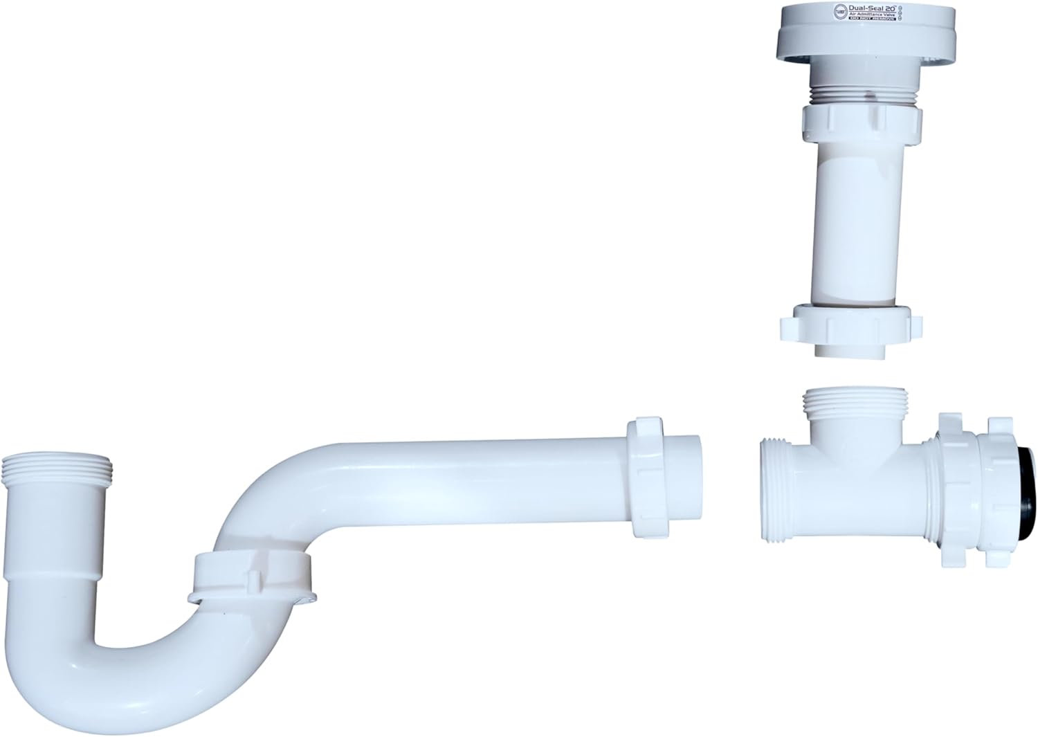 Tuuber air admittance valve 1-1/2-in with sink drain p-trap kit