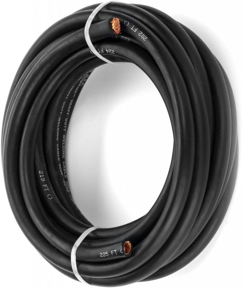 Alaska Welding Cable Wrapping Copper Welding Cable -5 Meters - Durable, Flexible, and Efficient Welding Solution(Pack Of 1)