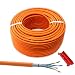 Produktbild SatShop-Ft 30m CAT 7 Verlegekabel Netzwerkkabel 1000 MHz CAT7 LAN Halogenfrei Installationskabel CAT7 Kabel Netzwerk Datenkabel 10 Gigabit Kupfer Ethernet + Abisolierer (30m, Cat 7 + Abisolierer)