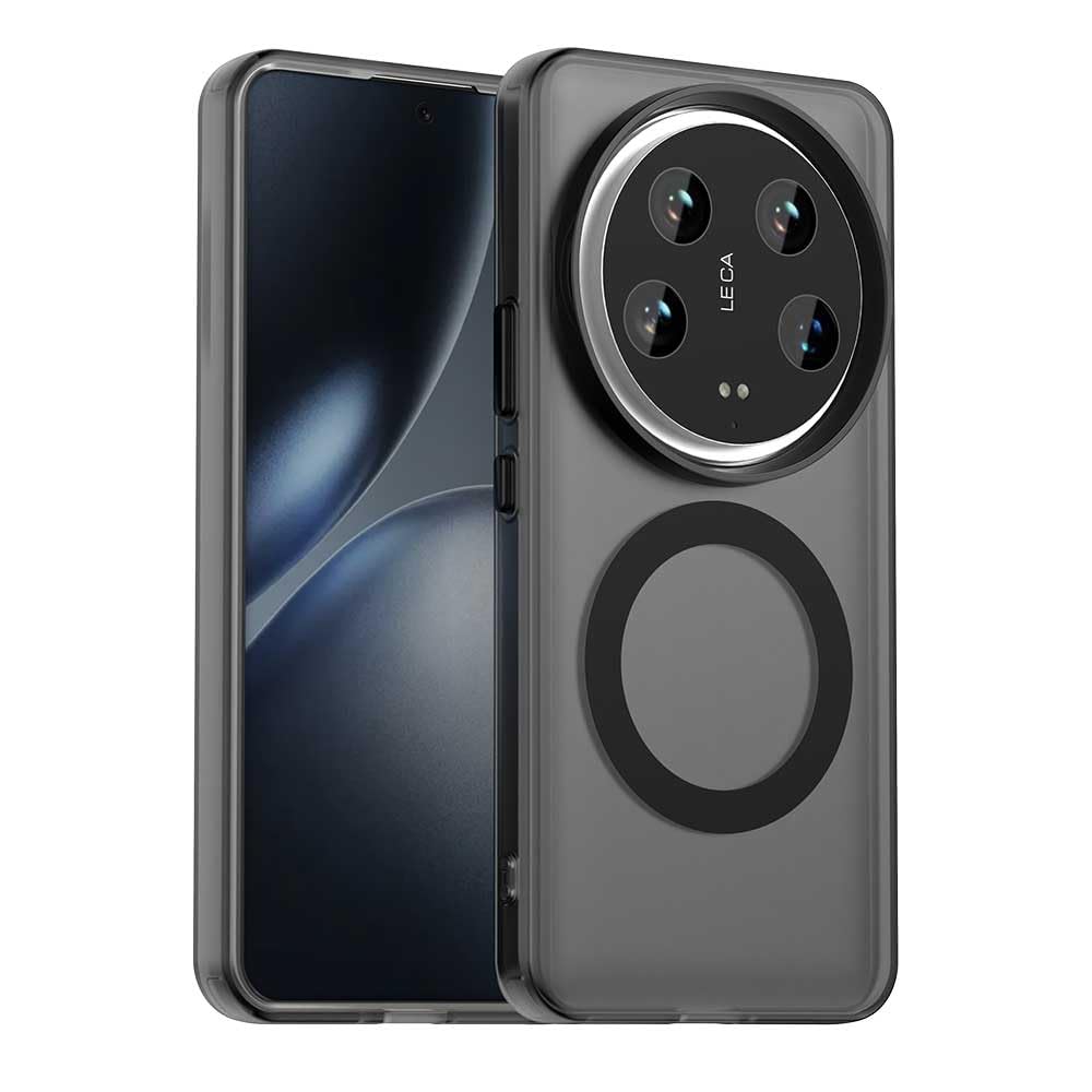 for Xiaomi 14 Ultra Case Compatible with MagSafe, Anti-Scratch & Non-Yellowing, Frosted Translucent Shockproof Protective Phone Case Compatible with Xiaomi 14 Ultra (A)