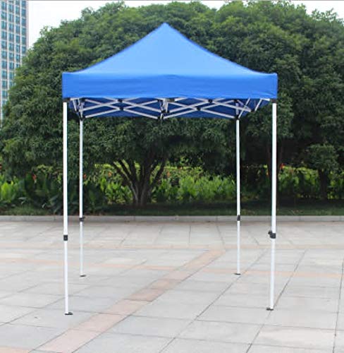 7 Star Decor Waterproof Foldable Canopy Tent | Party, Garden & Promotional Advertisement Activity Canopy Pop-up Tent | Blue - 6 X 6 Ft (17 Kg)