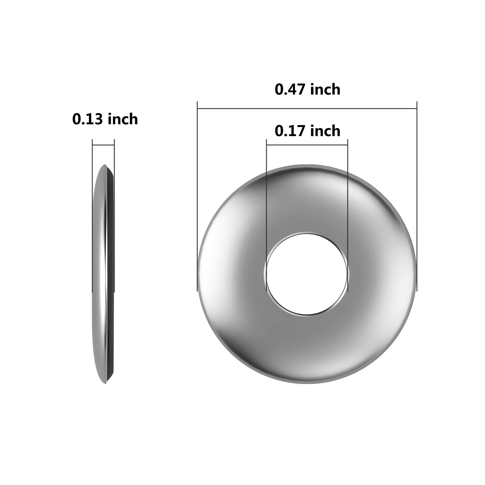 Stainless Steel Sealing Washers - 500 Pack -2
