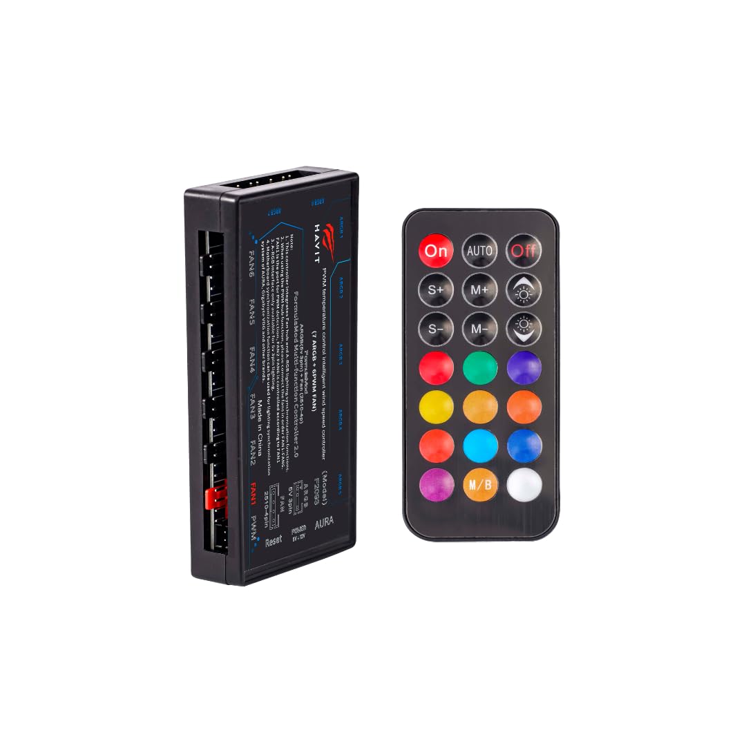 HAVIT F2093 Computer Fan Hub and Remote Control
