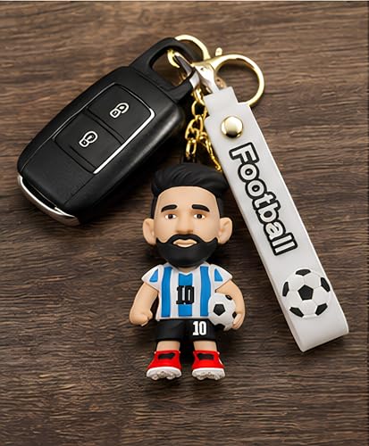 Image of Cute 3D Keychain | Keyring & Quirky Bag Charm | Hard Silicone, Unbreakable | Travel Essential | Kids Friendly | Strap & Bag Hook