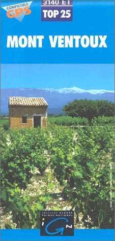 Carte de randonnée : Mont Ventoux