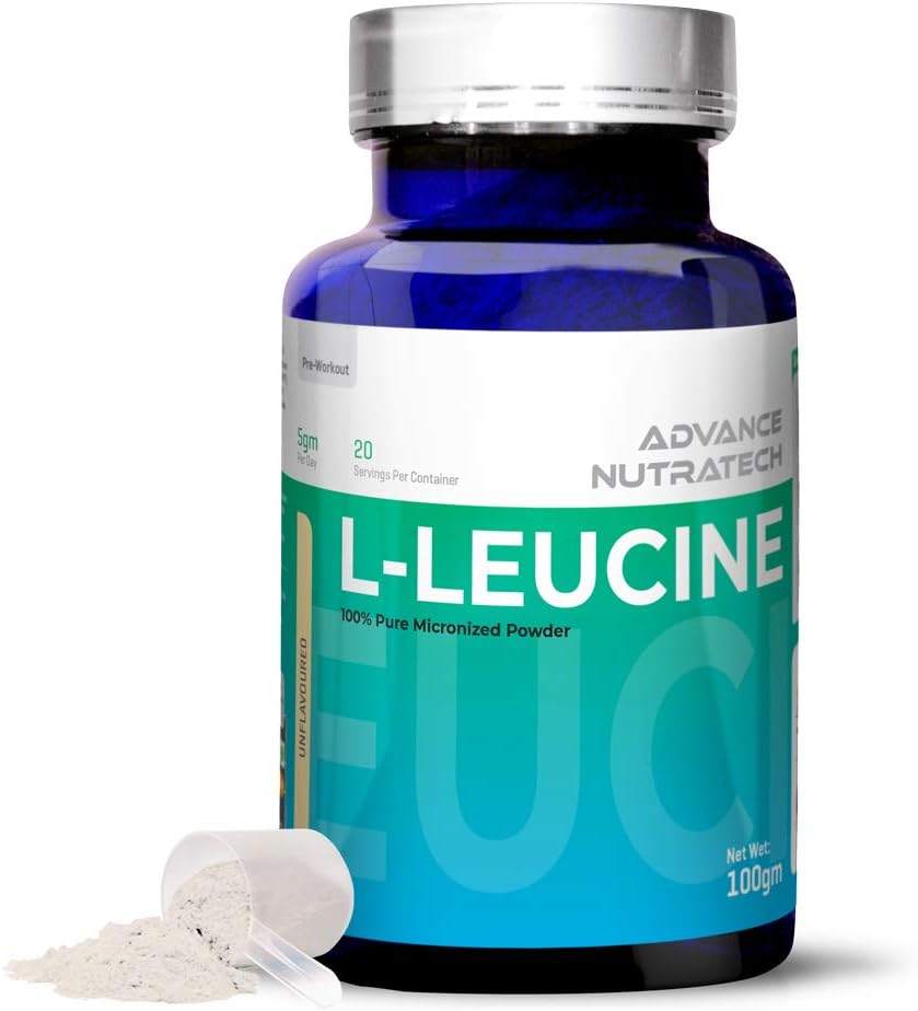 Advance Nutratech L-Leucine Amino Sports Supplement (100G Powder)