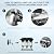 Deionized Water car Wash System Refillable Mixed Bed DI Resin Filter Color Changing Deionized Resin