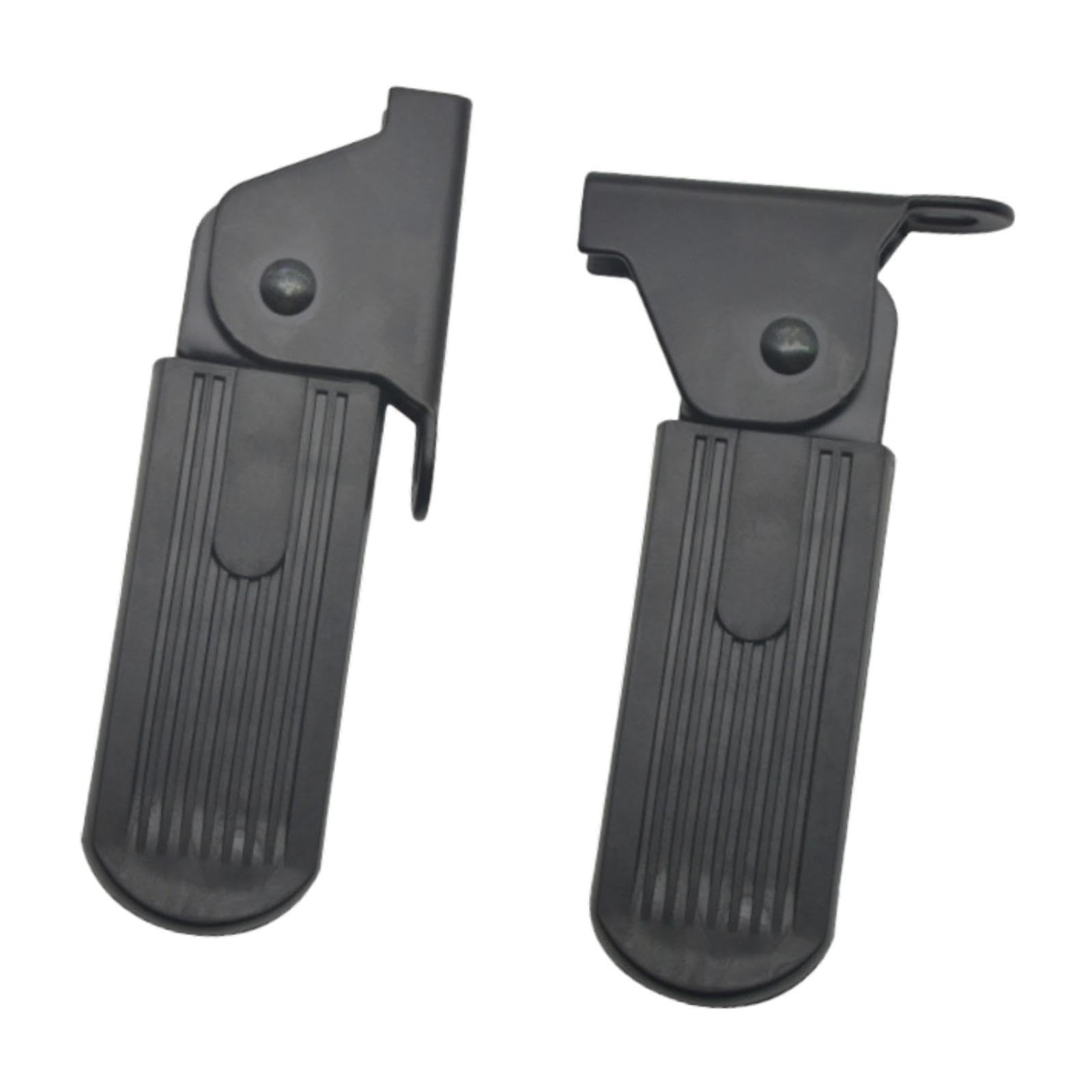 1 Pair Bike Pedals Folding Gear Sturdy Cycling Accessories Foot Plates Pedal Hole Spacing 7cm | Sporting Goods | Cycling | Bicycle Components & Parts | Pedals