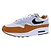Air Max 1 Trainers for Men by Nike - White/Black Monarch 101