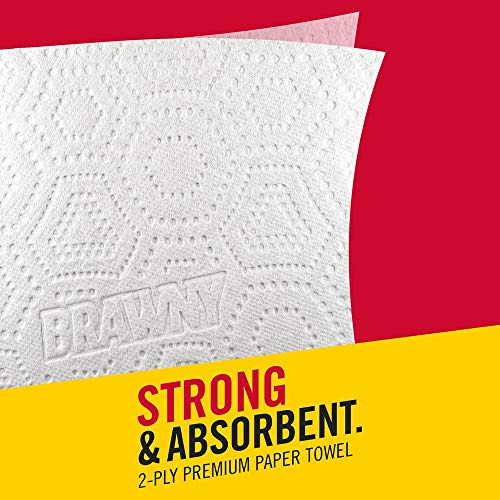 Image of Brawny Paper Towels, 2 XL Rolls, Pick-a-Size, 2 = 4 Regular Rolls