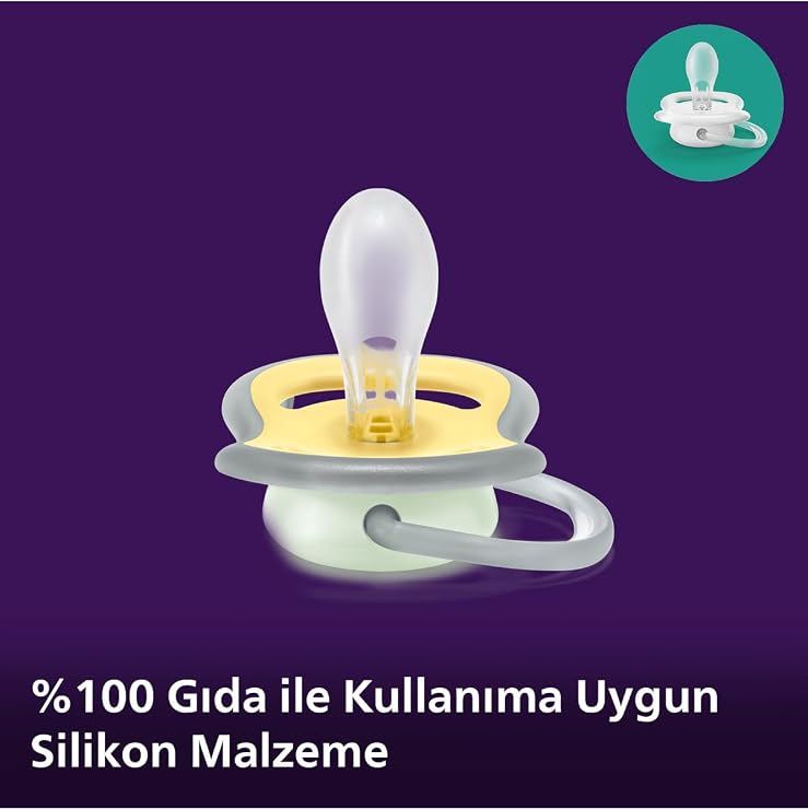 Philips Avent Ultra Air Gece Emziği 18 Ay+ SCF376-01